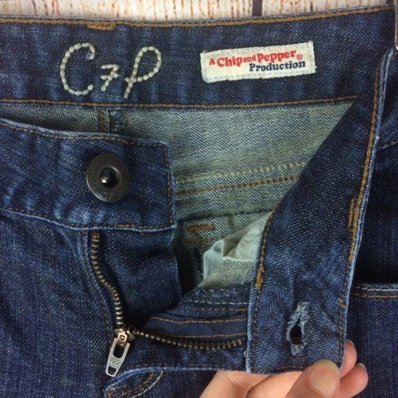 Chip & Pepper C7P Junior's Size 3 Blue Laguna Beach Flare Stretch Denim Jeans - Picture 5 of 8